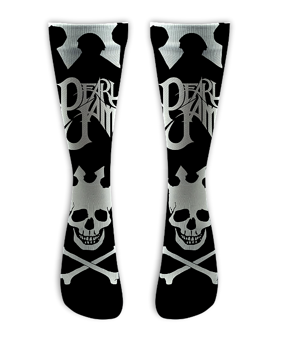 Meia  Cano Alto - Pearl Jeam Crow