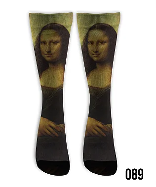 Meia  Cano Alto - Monalisa