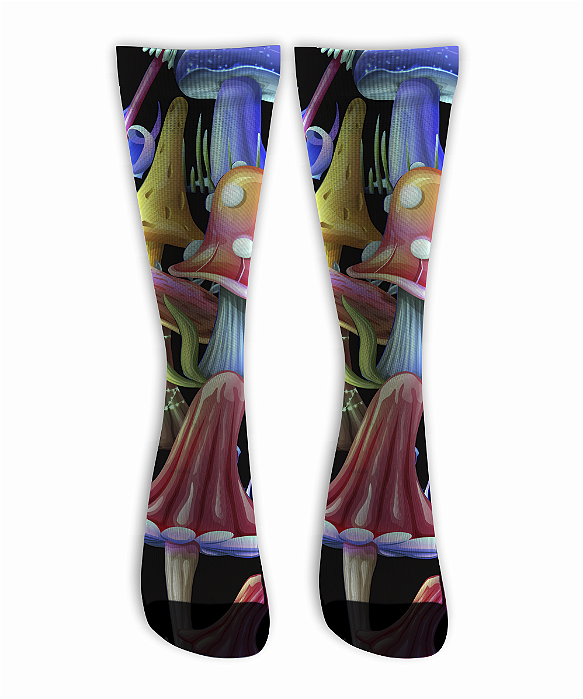 Meia Cano Alto - NEON nº 08