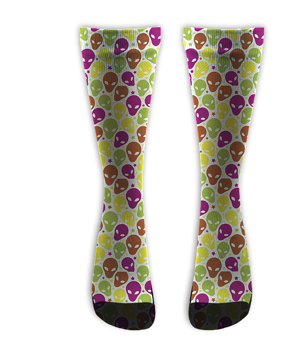 Meia Cano Alto - NEON nº 13