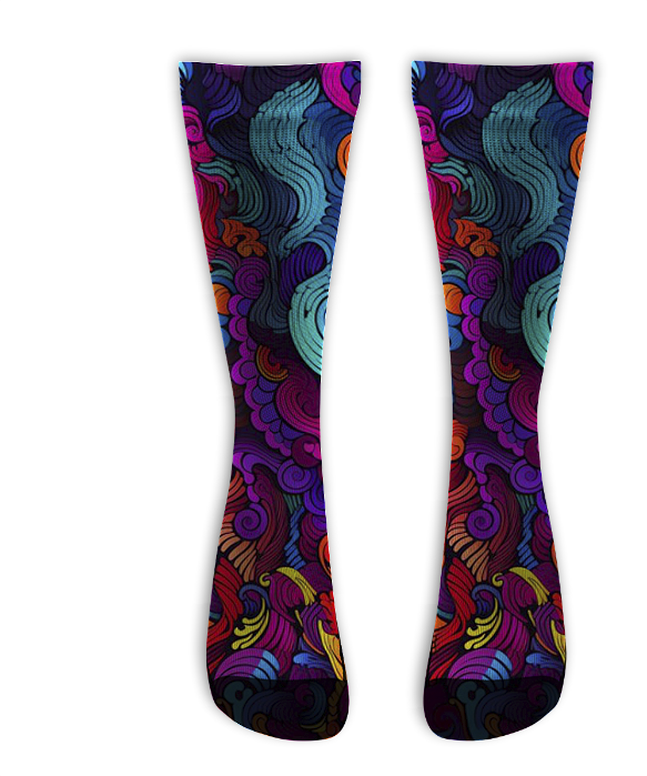 Meia Cano Alto - NEON nº 16