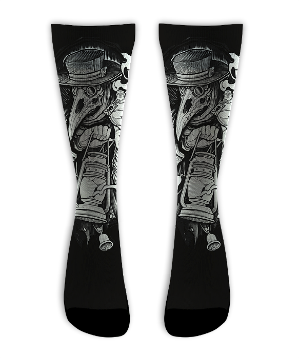 Meia  Cano Alto - Horror Medican