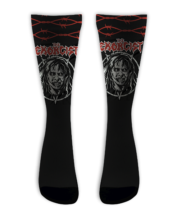 Meia Cano Alto - The Exorcist Arame