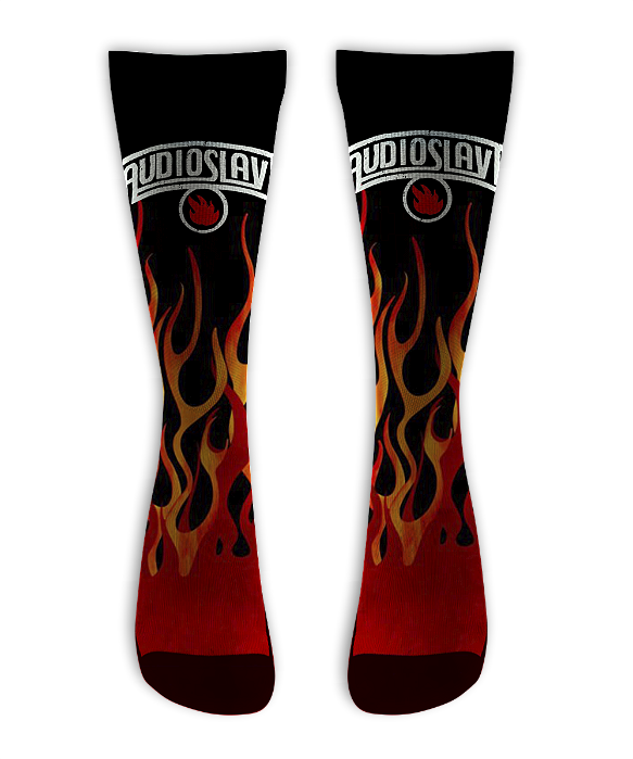 Meia Cano Alto - Audioslave - Flames