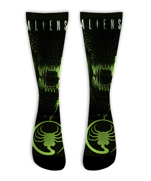 Meia Cano Alto - Aliens Movie