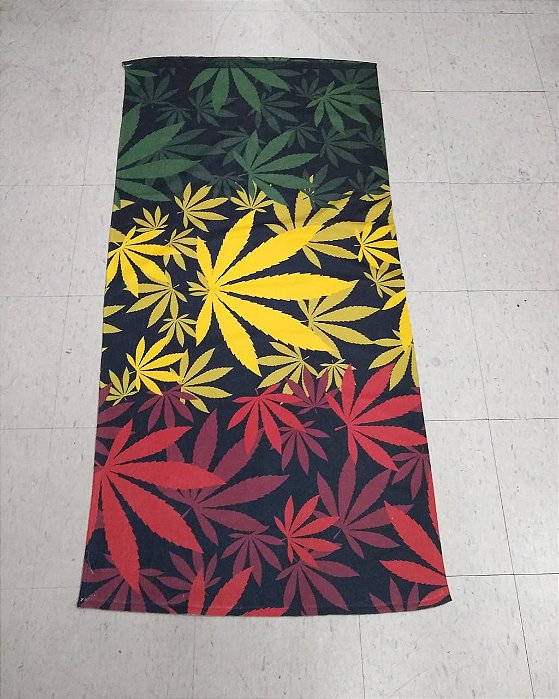 Esteira Toalha - CANNABIS DEGRADE