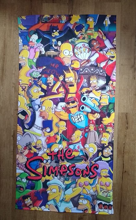 Esteira Toalha - SIMPSONS