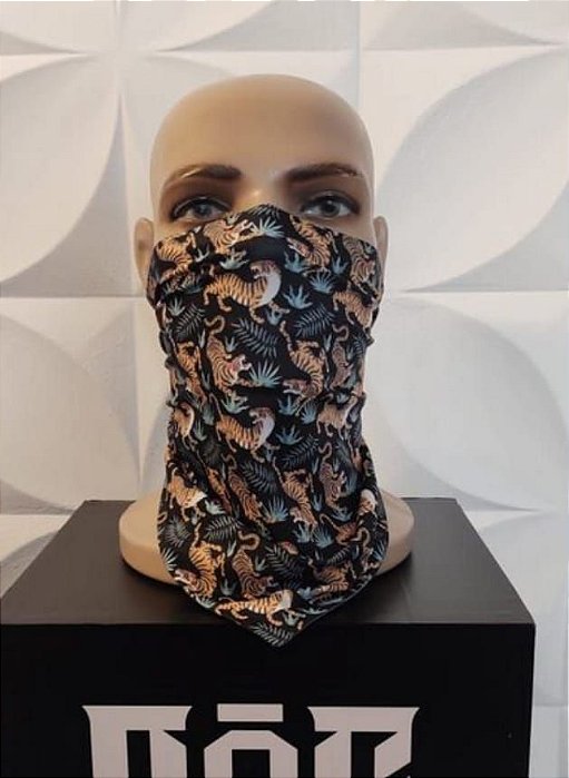 Bandana Tigre Preto