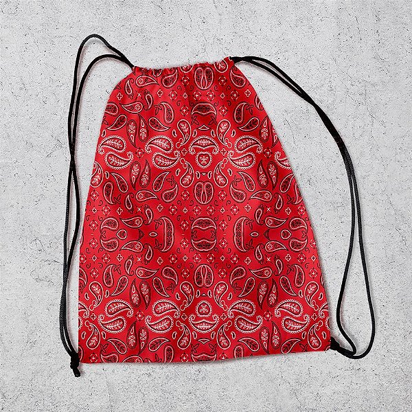 SACOCHILA - PAISLEY RED