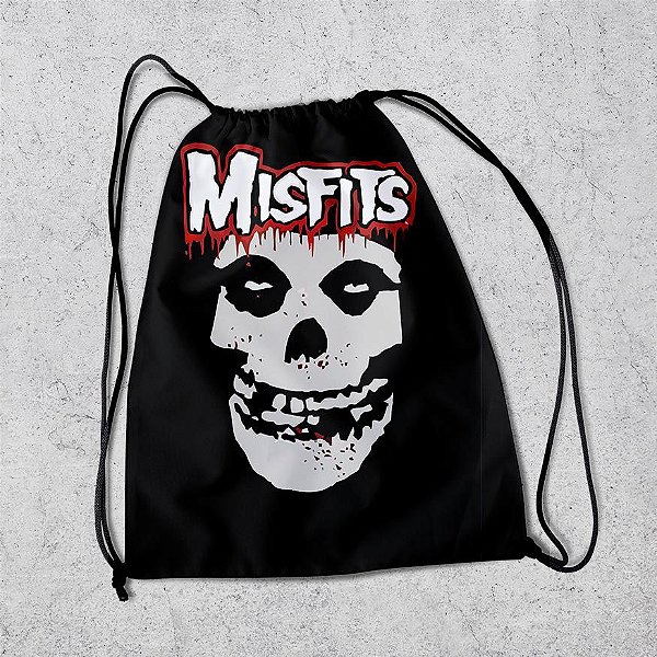 SACOCHILA - MISFITS - BLACK