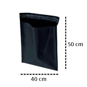 Envelope de Segurança para envios Black 40x50
