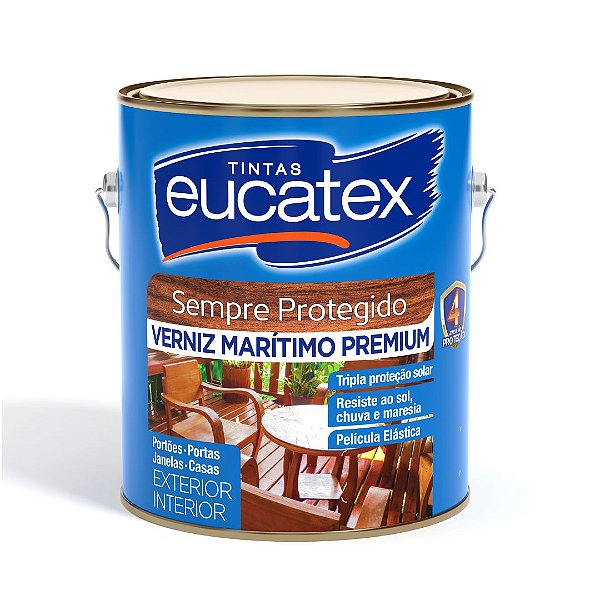Verniz Marítimo 3,6L Acetinado - Eucatex