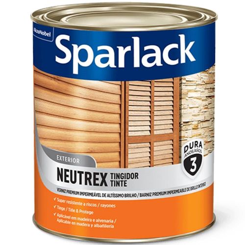 Verniz Neutrex Tingidor Brilhante Imbuia 3,6l- Sparlack
