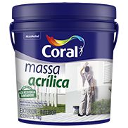 Massa Acrílica 1,5Kg - Coral