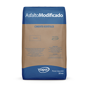 Asfalto Modificado NBR 9910 TIPO II  25KG - Viapol