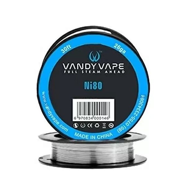 Fio Wire p/ Resistência Ni80 - Vandy Vape