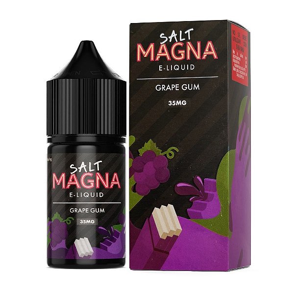 Líquido Grape Gum (Fusion) - Salt Nicotine - Magna