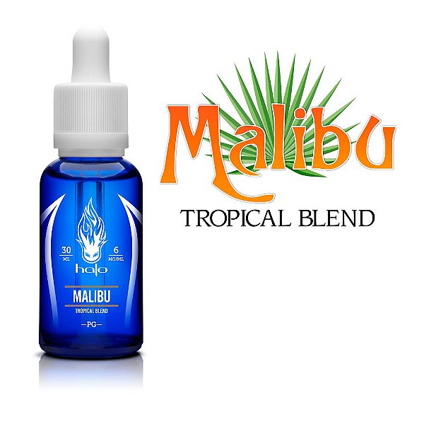 Líquido Malibu - Tropical Blend (Blue Series) - Halo