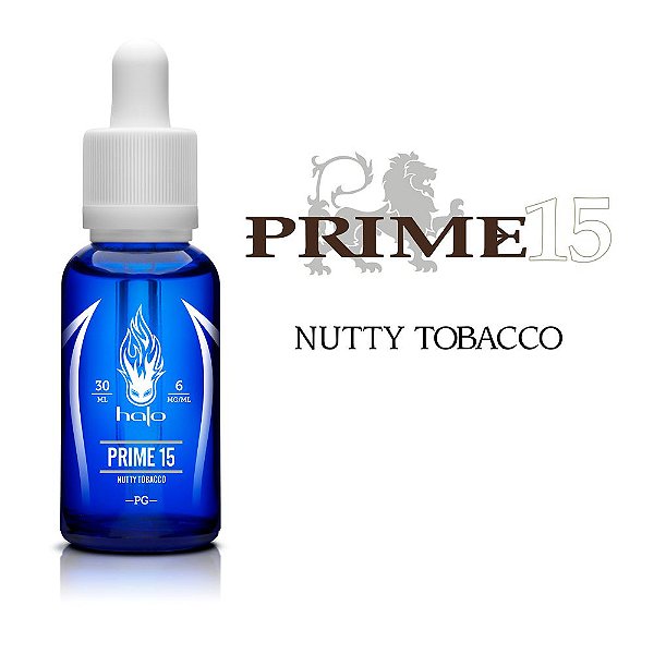 Líquido Prime 15 - Nutty Tobacco (Blue Series) - Halo