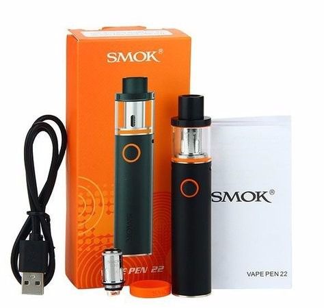 Cigarro Eletrônico Smok Kit Vape Pen 22 1650mAh com Atomizador