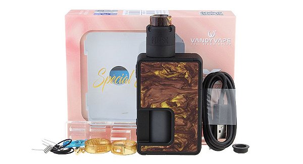 Cigarro Eletrônico Vandy Vape Kit Pulse X 90W SE com Atomizador Pulse X V2 RTA