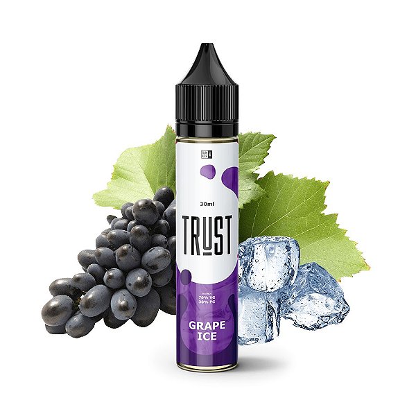 Líquido Grape Ice - Trust Juices