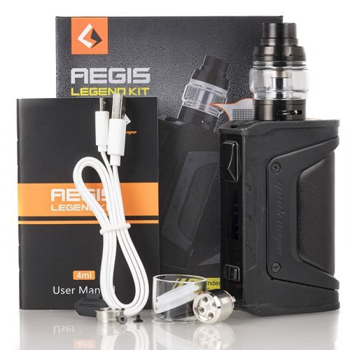 Cigarro Eletrônico Geekvape Kit Aegis Legend 200W com Atomizador Aero Mesh