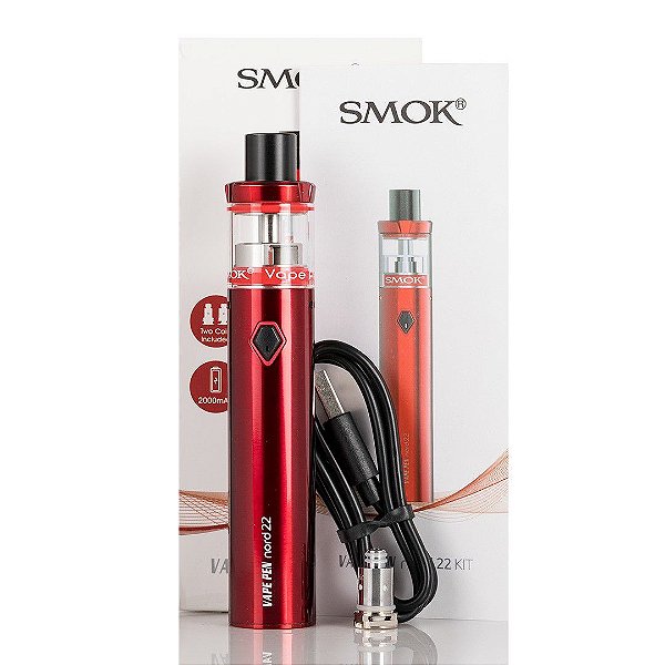 Cigarro Eletrônico Smok Kit Vape Pen Nord 22