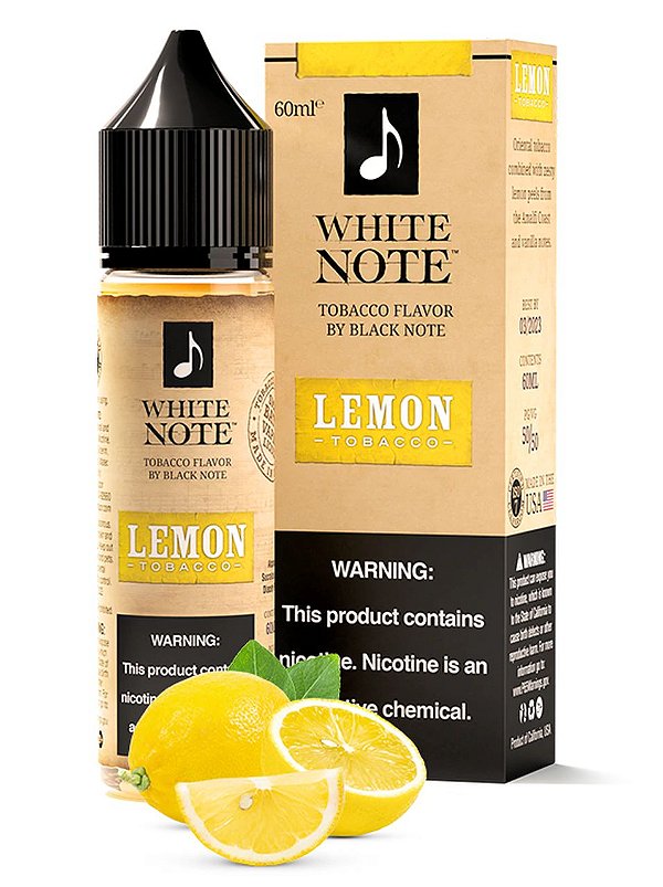 Líquido Lemon (Tobacco) - White Note