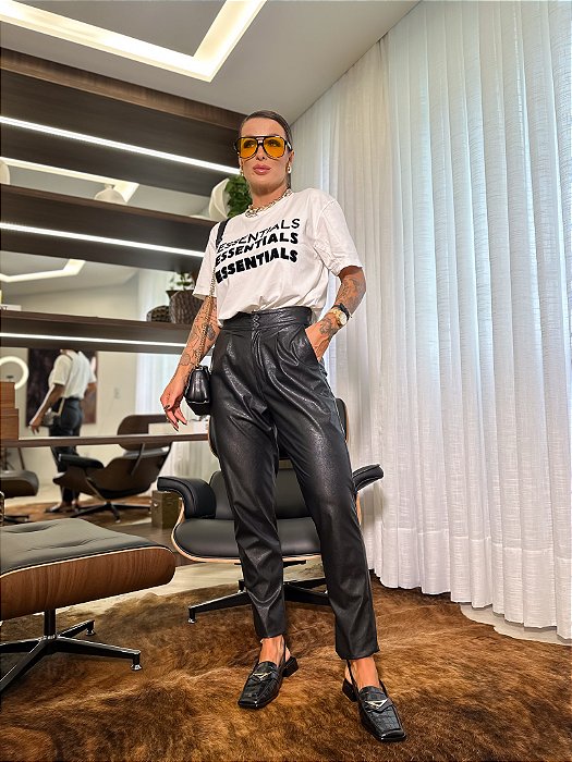 CALÇA AMANDA ALFAIATARIA COURINO