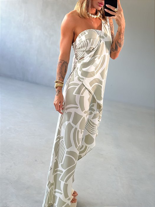 VESTIDO SUELLEN VERDE FOLHA ESTAMPADO