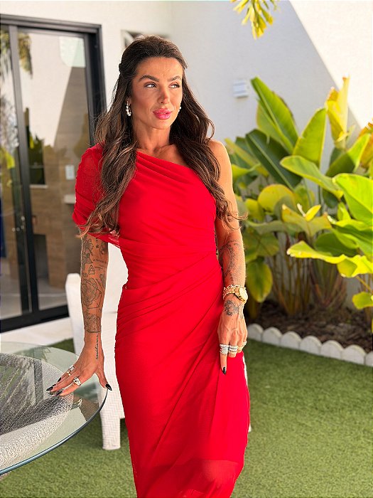 VESTIDO DIANA VERMELHO