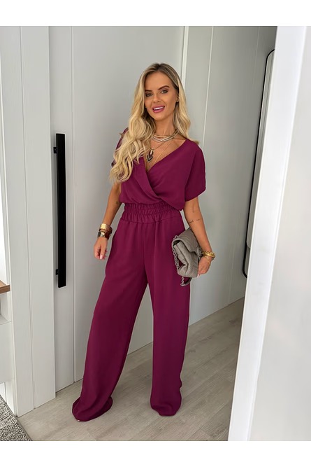 Macacão Manga Curta Luah