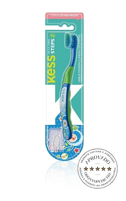 Escova de Dentes Infantil Step 2 Kess
