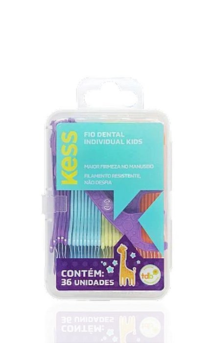 Fio Dental Infantil Kess Kids - Girafinha