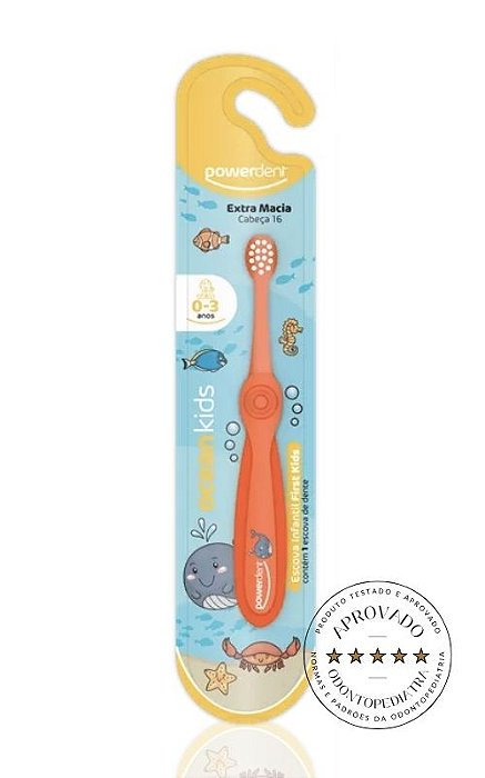 Escova de Dentes Infantil Ocean Baby