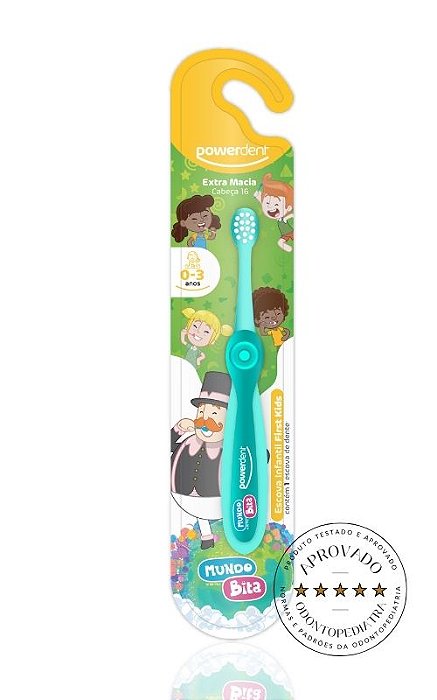Escova de Dentes Infantil Mundo Bita Baby