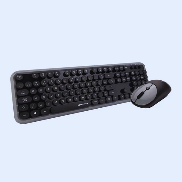 KIT Teclado e Mouse C3Tech K-W200