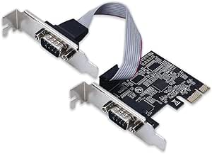 PLACA PCI EXPRESS LOW PROFILE - 2 PORTAS SERIAIS -  COMTAC 27119134