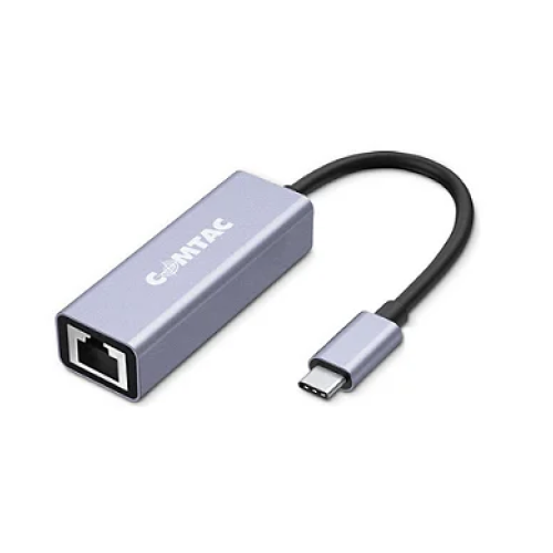 CONVERSOR USB-C PARA GIGABIT ETHERNET RJ-45 COMTAC 9406