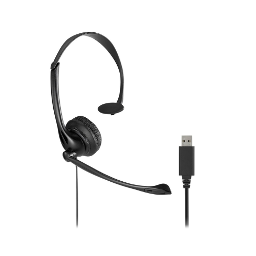 Fone de Ouvido USB Mono com Microfone e Controle de Volume Kensington - 338109