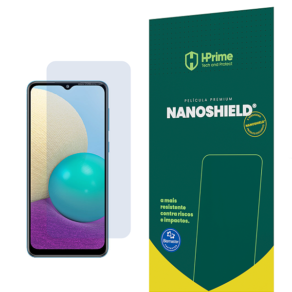 Pel. HPrime Samsung A02 / A02S / A12 / A32 5G / M02 / M02S / M12 / M04 / A04e / F04 c/ Vidro Temperado