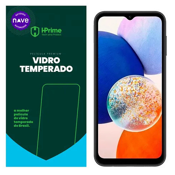 Pel. HPrime Samsung Galaxy A14 / A14 5G c/ acessórios mod. 2 - Vidro Temperado