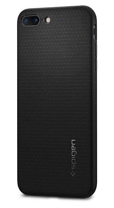 Capa para iPhone 7/8 Plus – Spigen Liquid Air, Anti-Impacto (preto)