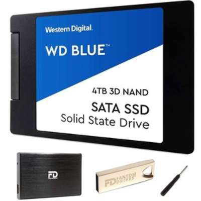 Fantom Drives WD BLUE 4TB Internal SSD - W4000SSD-KIT