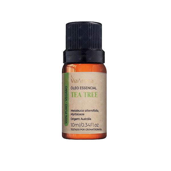 Óleo Essencial Tea Tree Melaleuca Via Aroma 10ml
