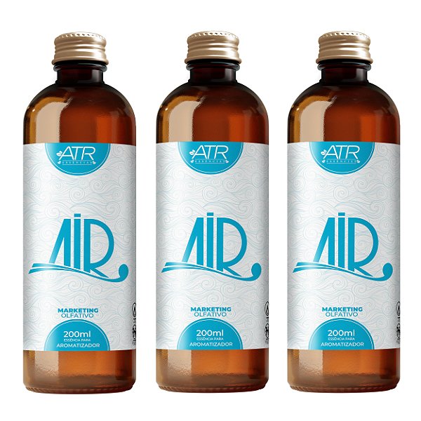 Essência Air Refil para Aromatizadores Elétricos Profissionais Kit 3X 200ml