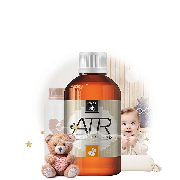 Essência Baby Talco Hidrossolúvel Concentrada Aromática para Sabonetes, Aromatizadores e Cosméticos