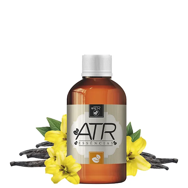 Essência Black Vanilla Hidrossolúvel Concentrada Aromática para Sabonetes, Aromatizadores e Cosméticos