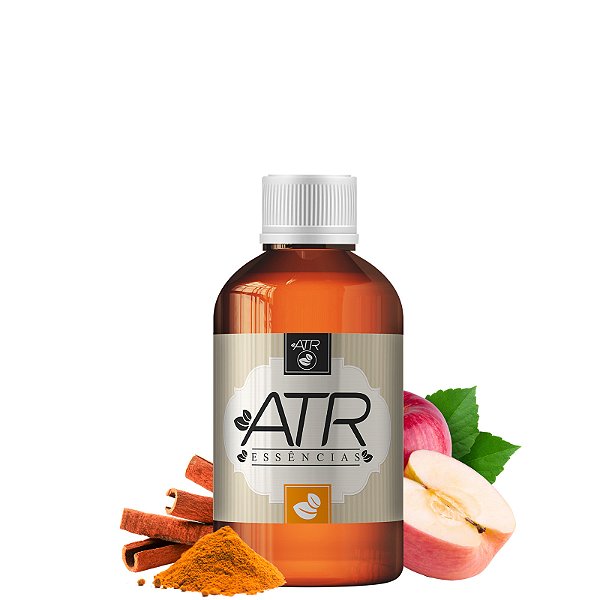 Essência Maçã Com Canela Lipossolúvel Óleo Concentrada Aromática para Velas, Aromatizadores e Cosméticos